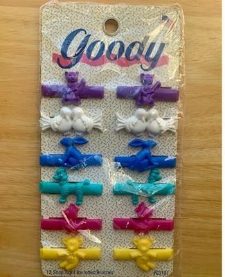 Vintage Goody Snap-Tight Barrettes 12 Count #03191 Sealed New Old Stock 1995