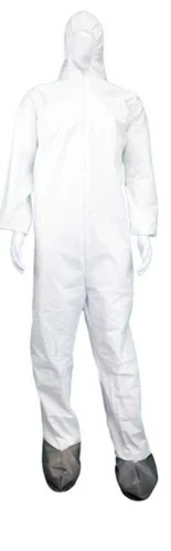 Shieldtech 30 White Microporous Film Coverall Hood & Boot Size 3X 25 Count Lot - product listing photo