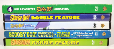 Lot of 12 Scooby-Doo Movies Cartoons ~ DVD Winter Wonderdog, 50th Collection...
