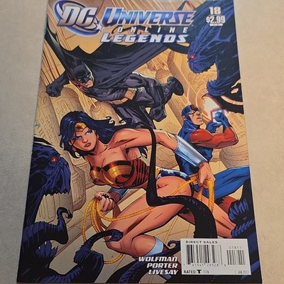 DC Comics DC Universe Online Legends #18 Comic Book Direct Sales Batman Wolfman