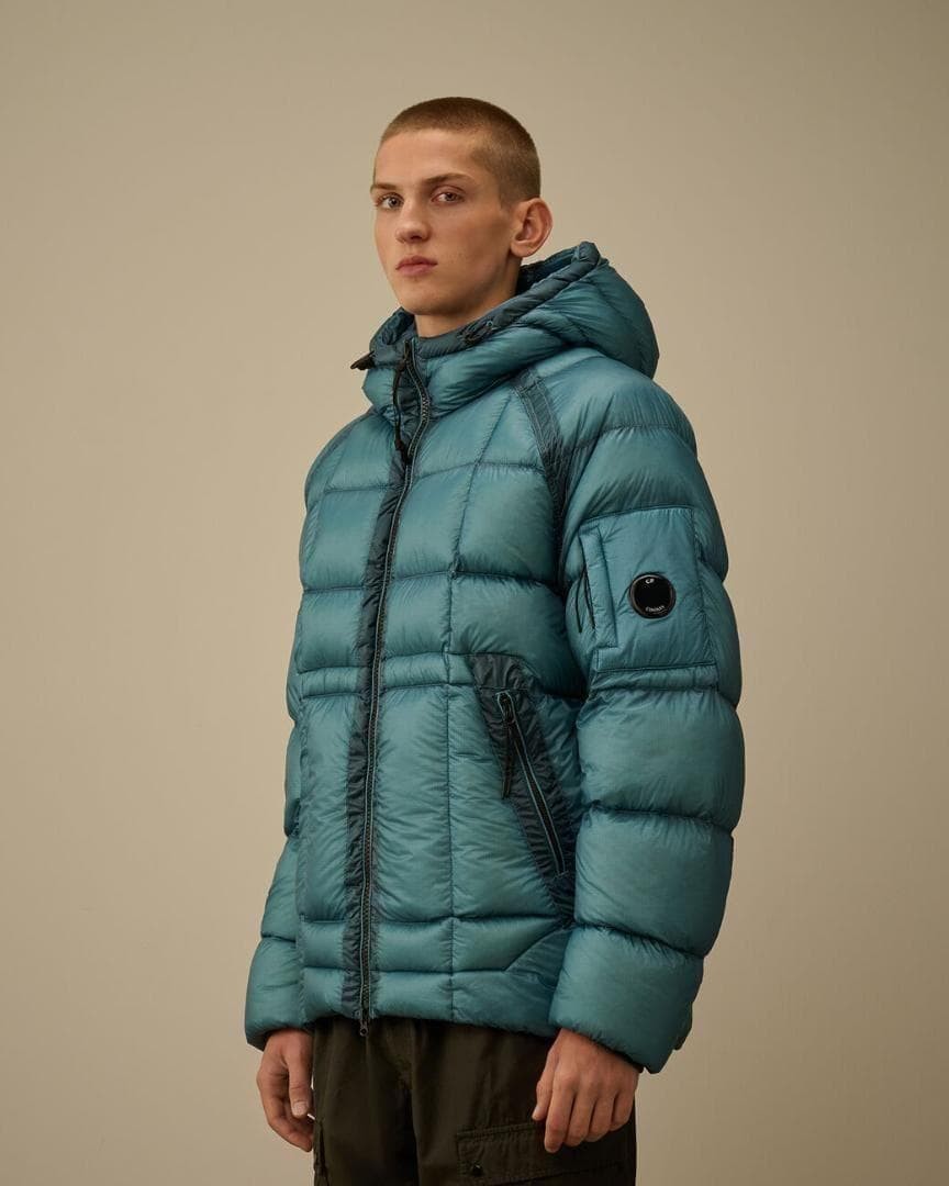 C.P.Company D.D. Down jacket Blue XS thumbnail 3