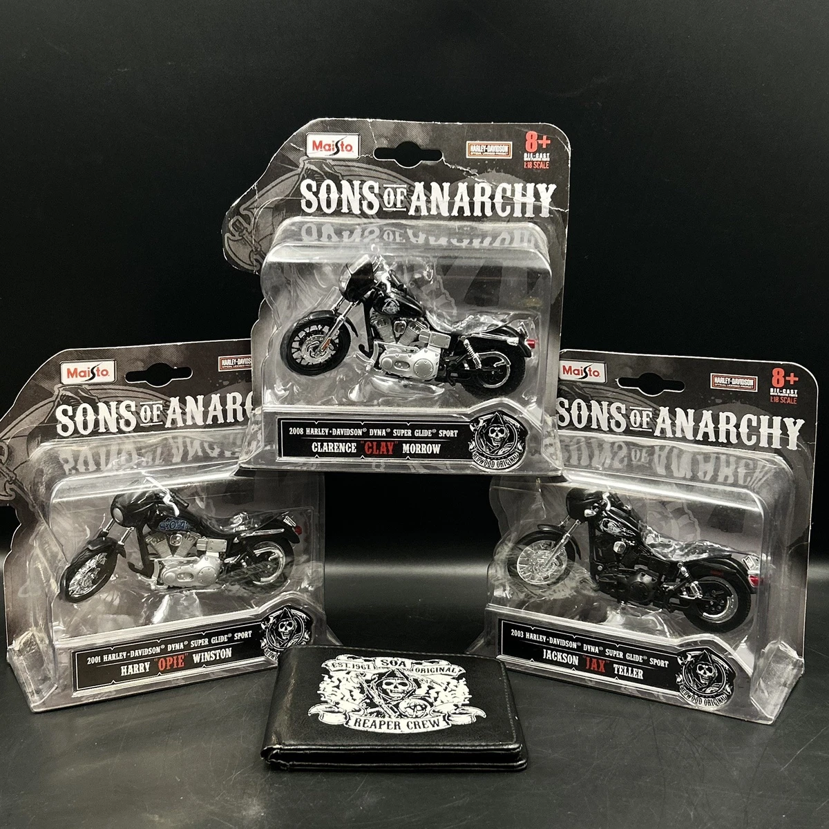 Maisto Diecast Motorcycles & ATVs 1:18 2008 Vehicle Year for sale