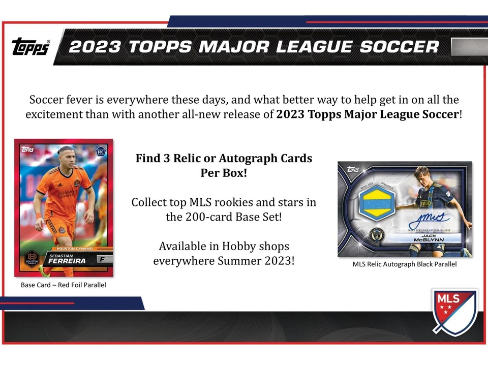 2023 TOPPS MLS MAJOR LEAGUE SOCCER HOBBY BOX - Image 4 of 4