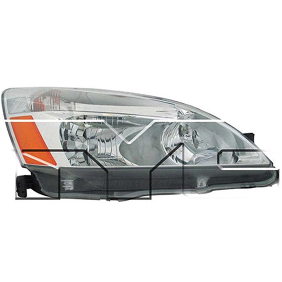 Conjunto de faros TYC para Honda Accord 2003 2004 2005 2006 2007 Foto 3 de 4