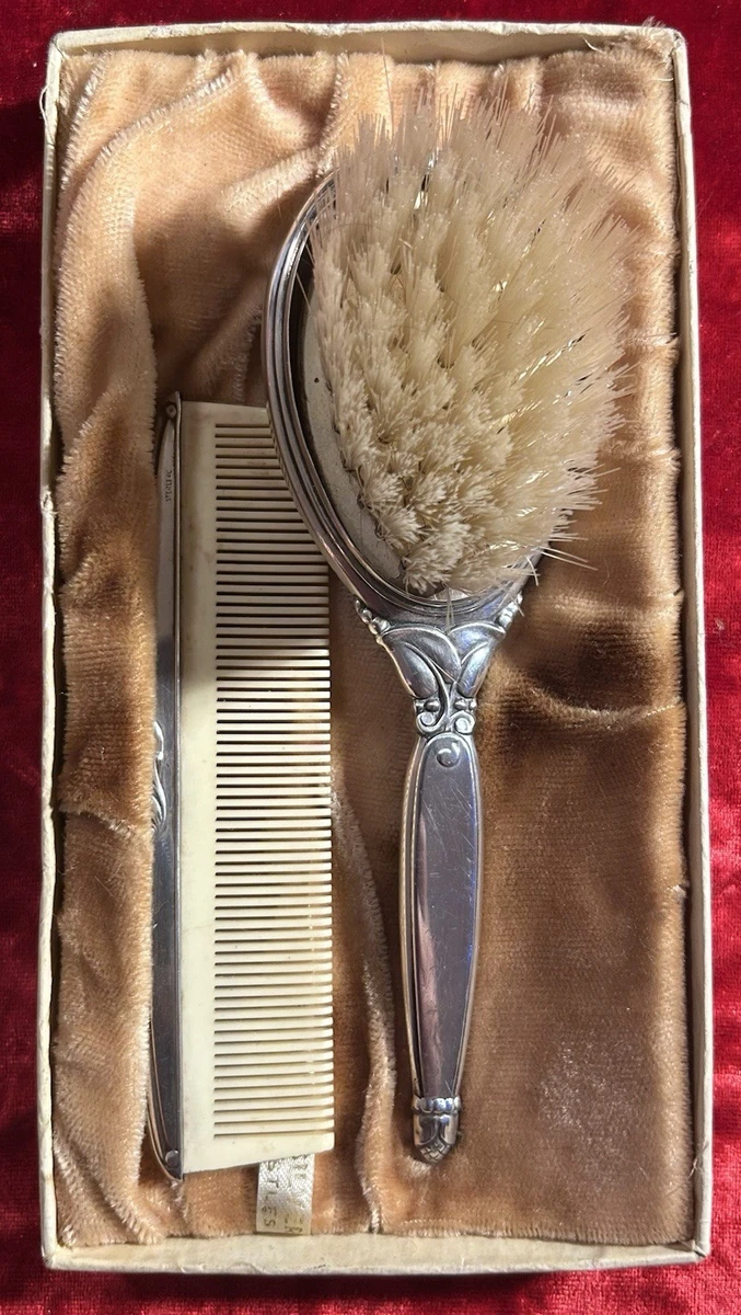 Webster 1900-1940 Antique US Sterling Silver Brushes & Grooming