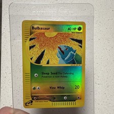 Pokemon TCG Bulbasaur 95/165 Expedition Base Set Reverse Holo 2002 MINT NO MARKS on eBay