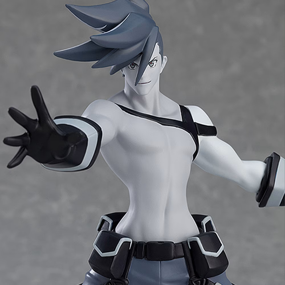 Cadeau idéal pour fan d'animation Figurine Galo Thymos Monochrome Promare