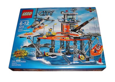 Lego City Town 4210 Coast Guard Platform New Sealed Ships World