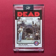 2021 Belldozer Threads Wall Of Sound Grateful Dead #74 — SN99 Custom Card
