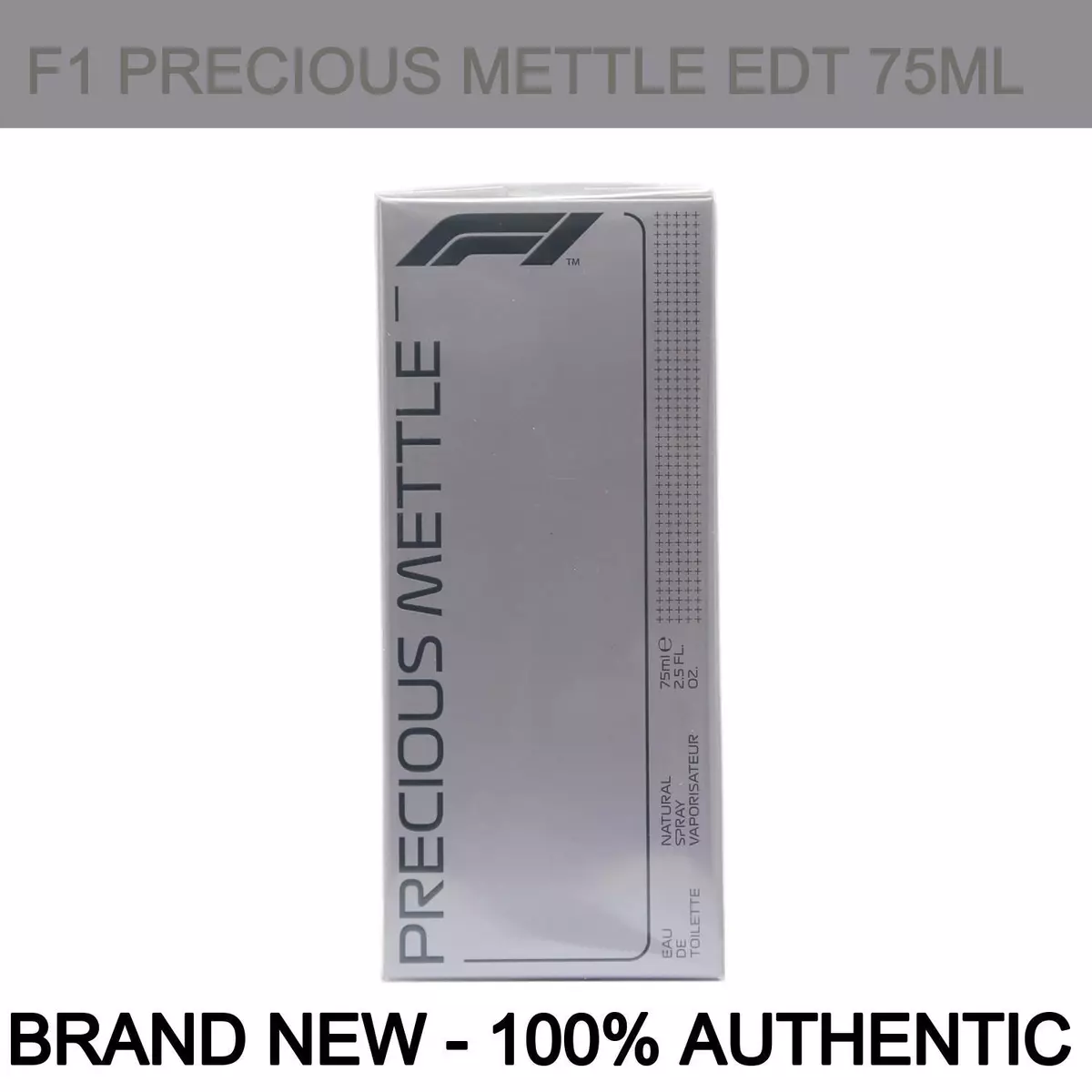F1 Race Collection Precious Mettle Eau de Toilette Unisex 75ml/2.5oz Spray,  NEW! | eBay