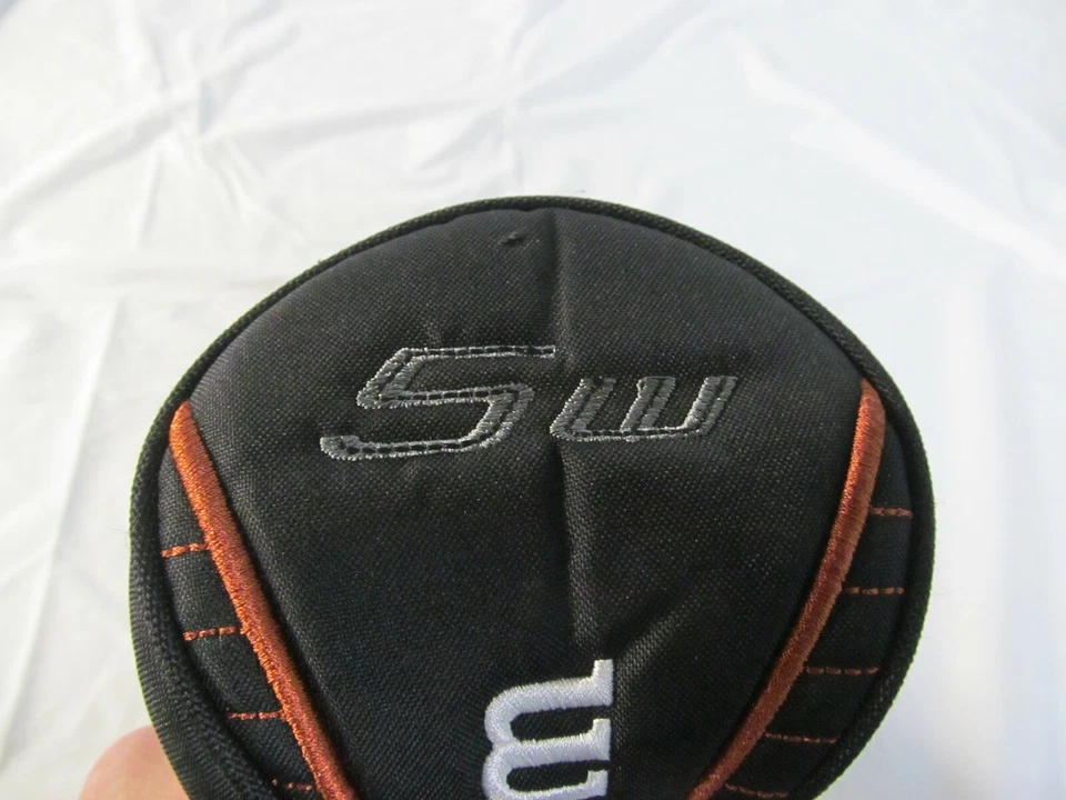 Cubierta de cabeza de golf Wilson 5w negra/naranja Foto 2 de 3