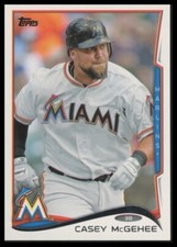 2014 Topps #340 Casey McGehee Miami Marlins