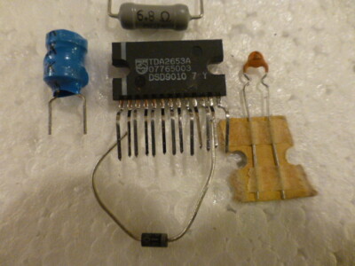 PHILIPS TDA2653A ZIP13 Genuine Vertical Deflection Circuit IC,Coil,Resistor,Diod