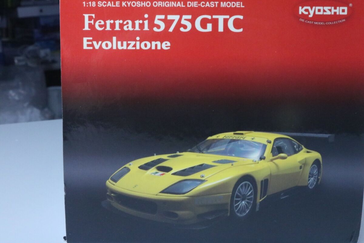 KYOSHO 1/18 Ferrari 575M GTC Competition Car- V12 KYOSHO 1/18 Ferrari 575M GTC Competition Car- V12