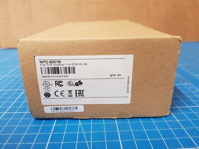 Microsemi NPD-6001B PoE+ 60W 802.3at, 1-port UR