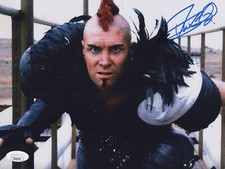 VERNON WELLS Hand Signed MAD MAX 2 8x10 Photo Authentic Autograph JSA COA Cert