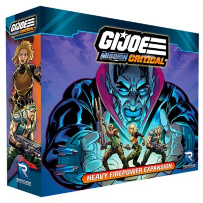 G.I. JOE Mission Critical Heavy Firepower Expansion Board Game Minis Renegade