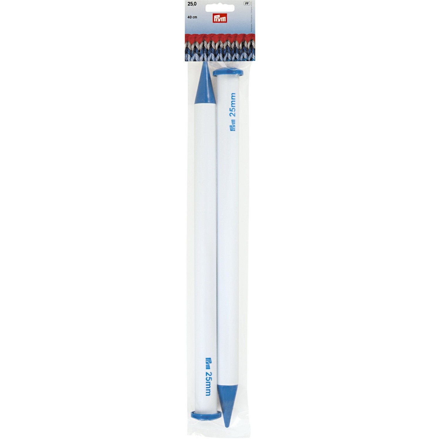 Knitting Needles Plastic By Prym Dimensions: 25mm/40cm