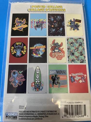 DISNEY STITCH POSTER COLLAGE (12) 4X6 TRENDS POSTERS - Picture 3 of 3