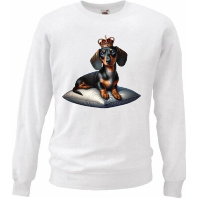 Sweatshirt Sweater Dackel Dachshund Teckel Jagdhund Jagt Dackelwelpe Dack 402901
