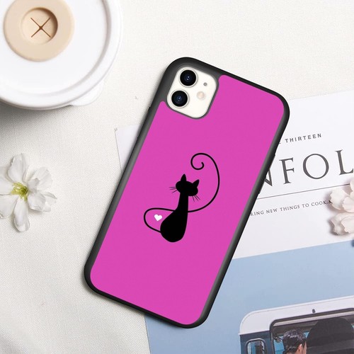 Deluxe Case For iPhone SE4 16E 12 13 14 15 16 Pro Max Design Outline Cat Pattern - 第 25/25 張圖片