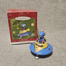 Vintage Hallmark Keepsake Ornament  Robot Parade Series 2  2001  UFO