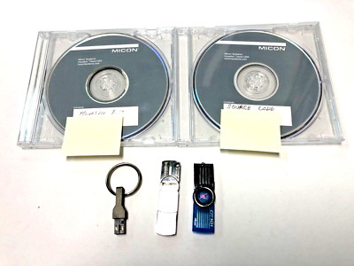 Micon / Powell Industries Software Source Code CDs, Dongles and Key