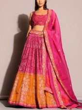 LAUNCHING NEW BOLLYWOOD STYLE SATIN TAFFETA SILK LEHENGA CHOLI WITH DUPATTA