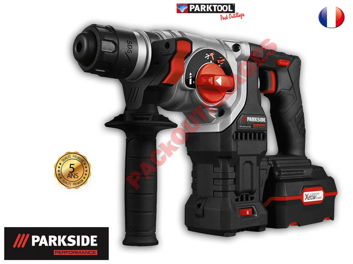 PARKSIDE PERFORMANCE Perforateur-burineur sans fil avec SDS-plus PKHAP  20-Li A1