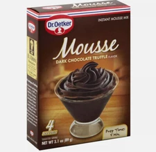 Dr Oetker Mousse Dark Chocolate Truffle 3.1 Oz
