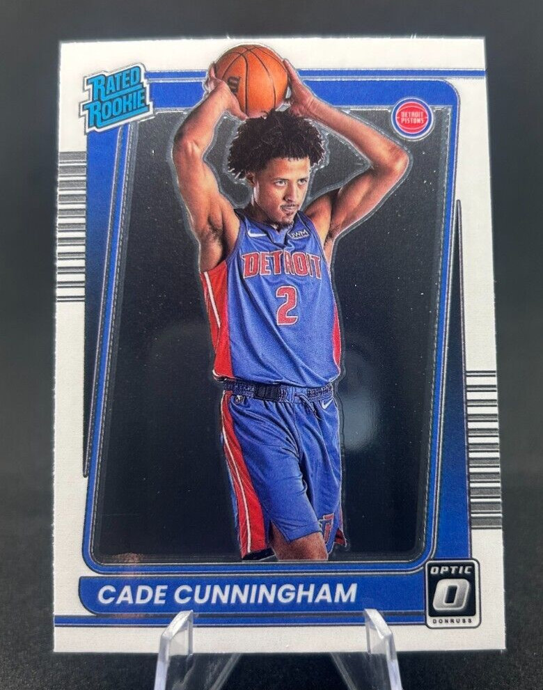 Cade Cunningham 2021 NBA Panini Optic Base Rated Rookie #161 Detriot Pistons