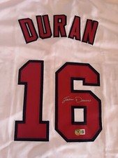Jarren Duran Autographed Jersey Boston Red Sox Beckett Certified BJ85104