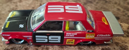 KAIDO HOUSE MINI GT DATSUN 510 PRO STREET SK510 RED LOOSE
