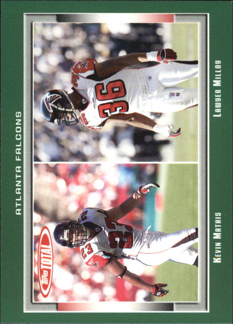 2006 Topps Total Football Card 330 Kevin Mathis/Lawyer Milloy eBay