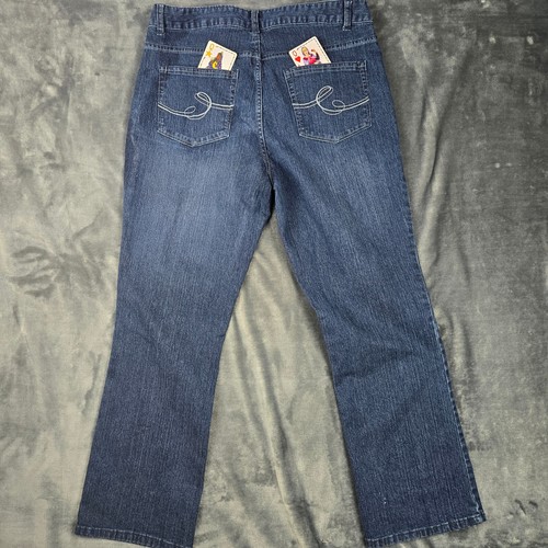 Christopher & Banks Modern Fit Jeans Women's 8 Short Blue Classic Straight - Picture 7 of 11