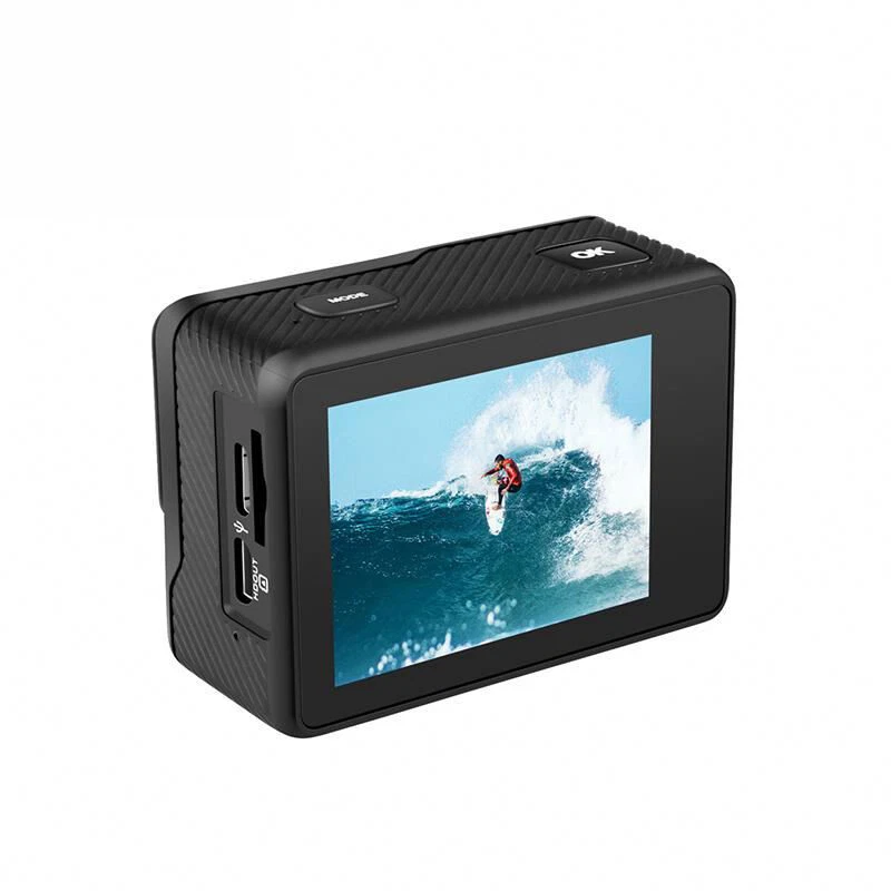 Waterproof Dual Screen 360 with Free Sample Sport Mic External Mini Hd Camera - Image 4 of 4