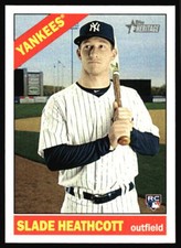 2015 Topps Heritage Slade Heathcott  Rookie  #691 New York Yankees