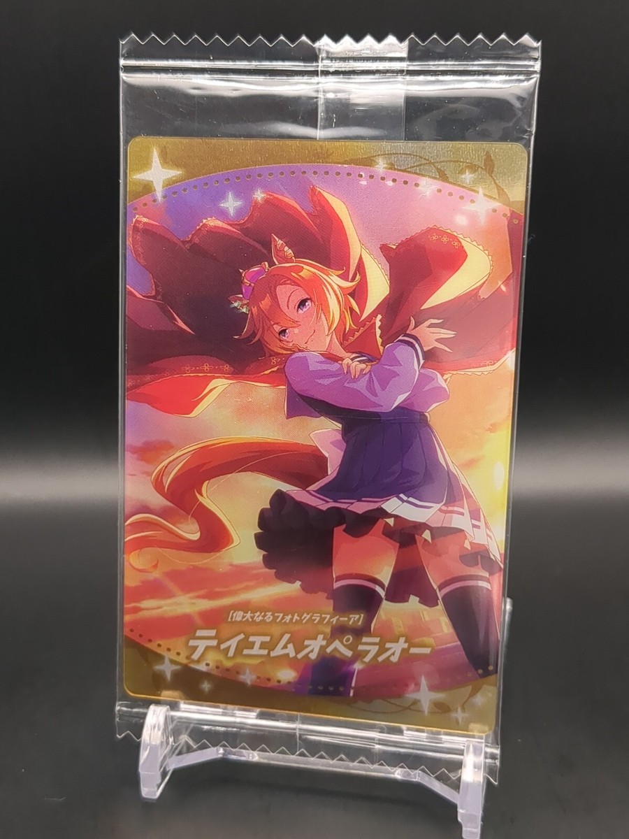 T.M. Opera O #W6-17 UnOpen Uma Musume Pretty Derby wafer card 2022