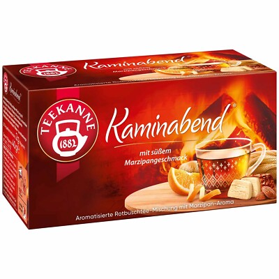Teekanne Kaminabed / Fireside Evening Tea - 20 tea bags- FREE SHIPPING-DAMAGED