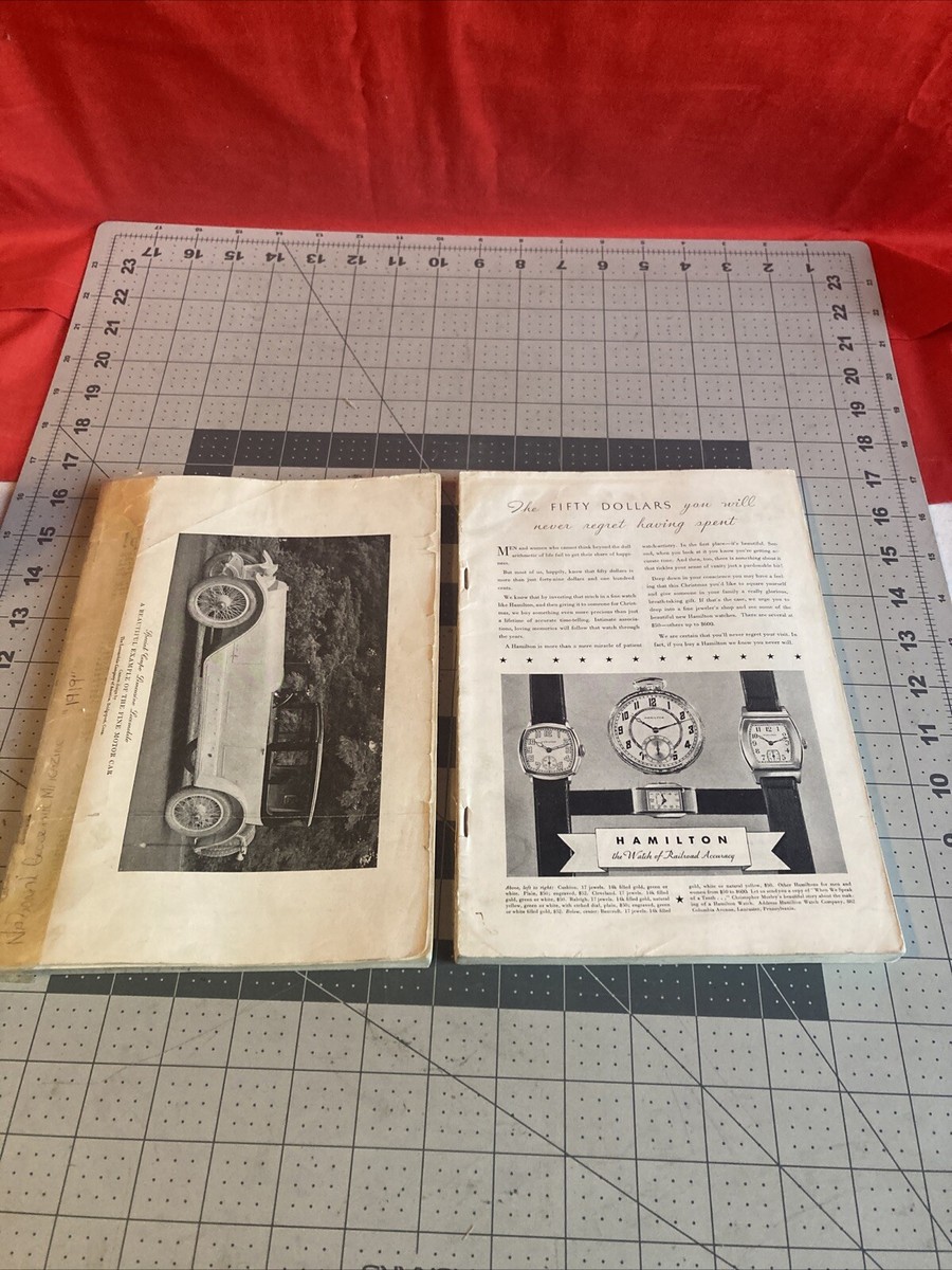 Antique 1919/1931 National Geographics (missing front/back cover