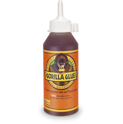 Gorilla Glue - 236ml Alleskleber für Holz, Stein, Metall, Keramik, Glas, Modell