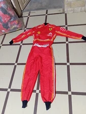 F1 Ferrari Charles Leclerc Kart Racing Suit 2024