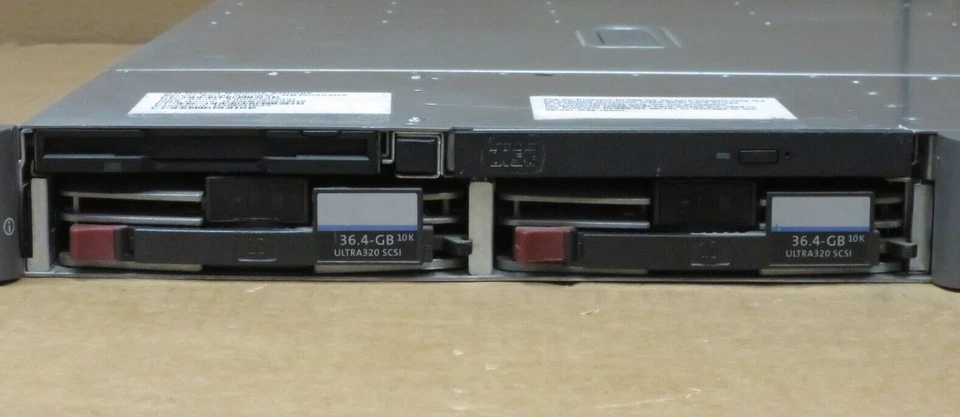 HP ProLiant DL360 G4 Xeon 64-Bit 3GHz 2GB Ram 2x 36.4GB HDD 1U Server 368134-421 - Image 4 of 4