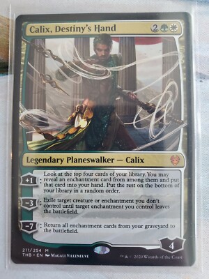 mtg cards canada Mtg Calix, Destiny's Hand X1 M/NM Theros Beyond Death ships from Toronto  Canada