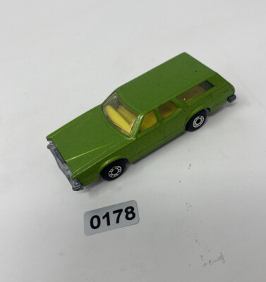 Matchbox Lesney Superfast 74 Mercury Cougar Villager in green | eBay