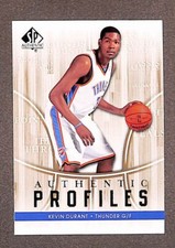 2008-09 Upper Deck SP #AP-39 Kevin Durant perfiles auténticos