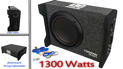 25.4cm 25cm 1300W Aktiv Auto Subwoofer Bass Boom Box Gut Slim Compact Design