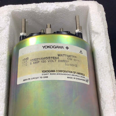 103221AMGG7EAA - YOKOGAWA - WATTMETER, 5 AMP 120VAC, SCALE 0-800KW/0-1000 HP