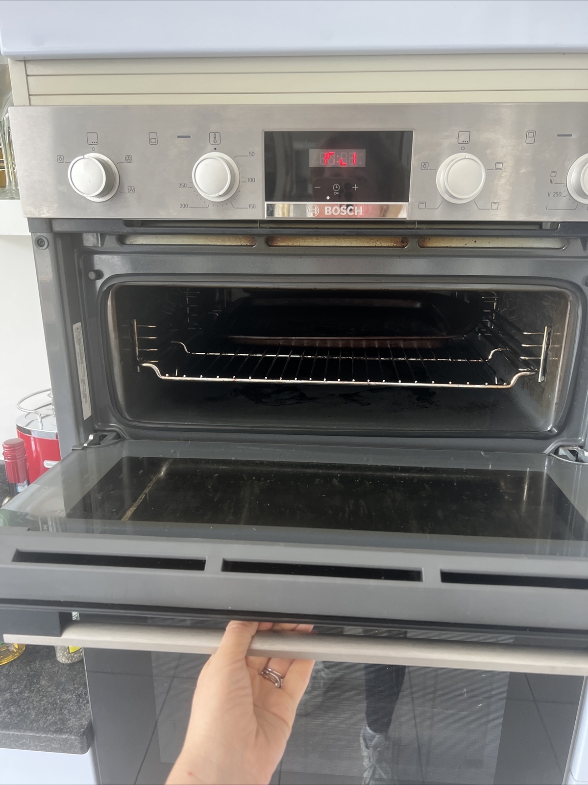 Bosch Serie 2 MHA133BR0B , Built in Electric Double Oven, Stainless