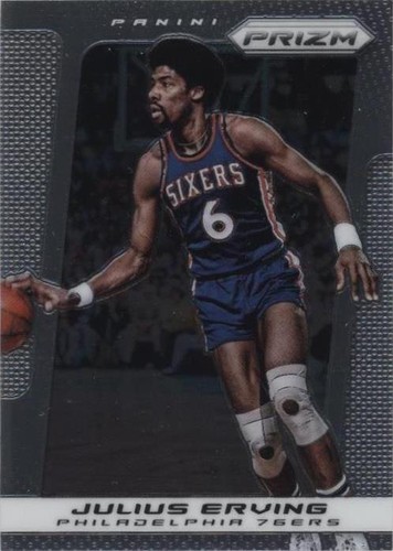 2013-14 Panini Prizm #221 Julius Erving Prizms Red White and Blue
